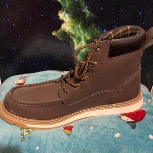 Men's Brown Leather Boots